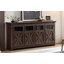 Buffet Farmhouse 4 Doors Cabinet - Bar polyvalent et meuble télé-975195040
