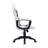 Inbox Zero Reclining and Adjustable Height PC & Racing Game Chair in Black and White