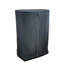 Sac / housse 27,5 po x 15,7 po x 39,3 po, boîtier en tissu extensible noir, grille pour convertir une valise de transport commerciale en une table de cocktail sur pied.