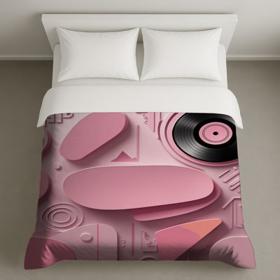 Housses de couette roses