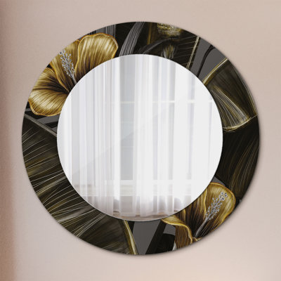 Huldar Glass Flat Wall Mirror