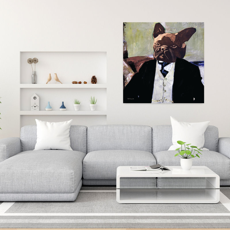 Art contemporain Regal Reggie, 36" H x 36" W