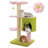 48" Cat Tree Tower With Fully-Wrapped Scratching Posts, Multi-Level Cat Condo, Perch & Hammocks-261848402