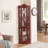 Curio Cabinet, Lighted Glass Display Curio Cabinet, Corner Cabinet With Bulb, Entryway Cabinet-10361432