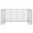 Silver Metal Fence Panel-87681970