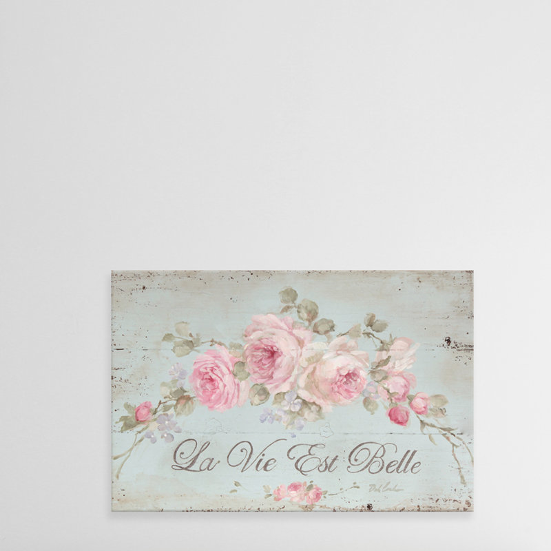 Life Is Beautiful - Wrapped Canvas Print, 101.6 cm H x 66.04 cm W x 1.91 cm D