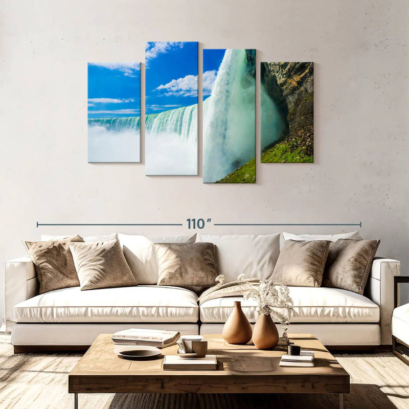 Alvord Niagara Falls Surge, 48" H x 75" W