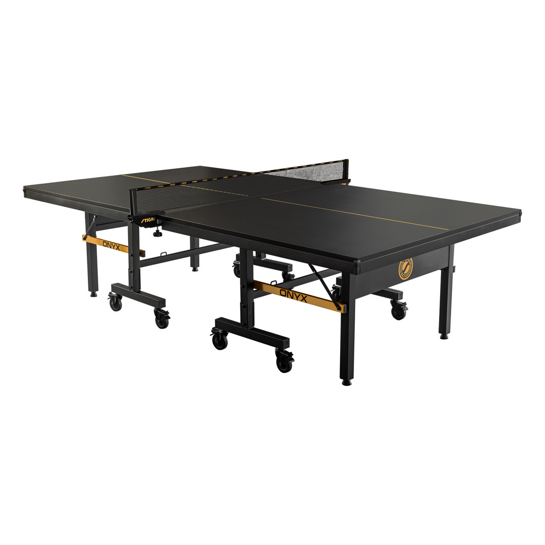 Stiga Onyx Indoor Table Tennis Table With Tournament Grade Net Set STIGA