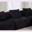 Boneless 142" L Shaped Modular Sectional Sofa,No Assembly,5 Piece Couch, Convertible Sleeper Couch,Full-Compressed Couch,Free-Combined Couches,5 Seat & Ottoman,Chenille-1553728009