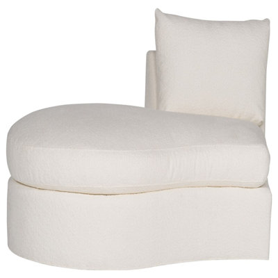 Fauteuil Evelyn avec accoudoir gauche
