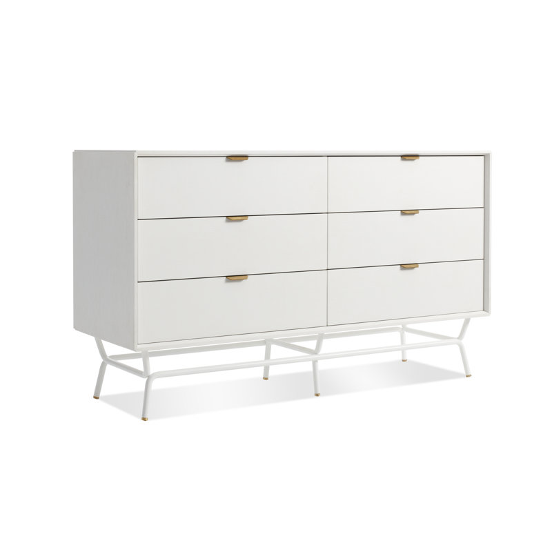 Dang 6 - Drawer Dresser, White
