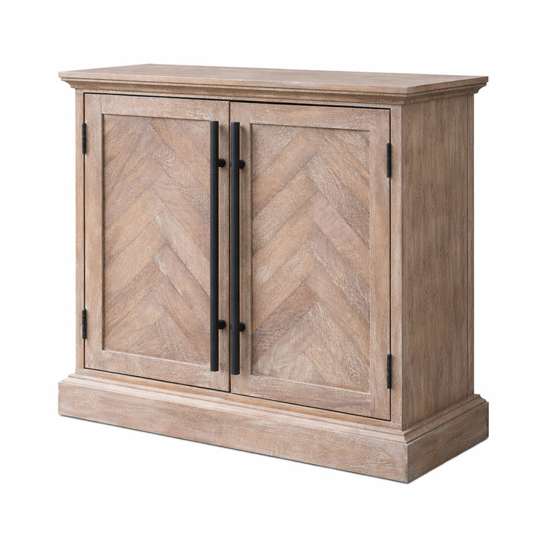 Machla Solid Wood Accent Cabinet