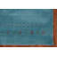 Tapis bleu clair clair fait à la main Gabbeh 3 x 10