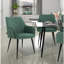 48.5cm H Velvet Upholstered Metal Side Chair-726720686