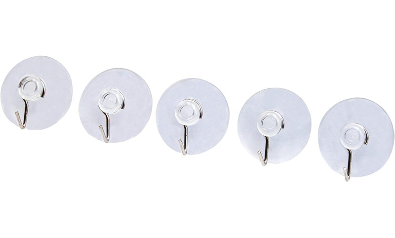 Creathome 40MM Medium Suction Hooks, 20PCS