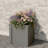 Sturdy Steel Planters, Compact Modern Design For Balcony & Patio