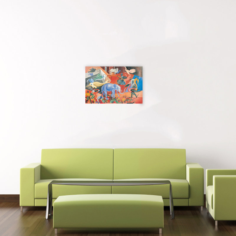 Depero - No Frame Print on Wood