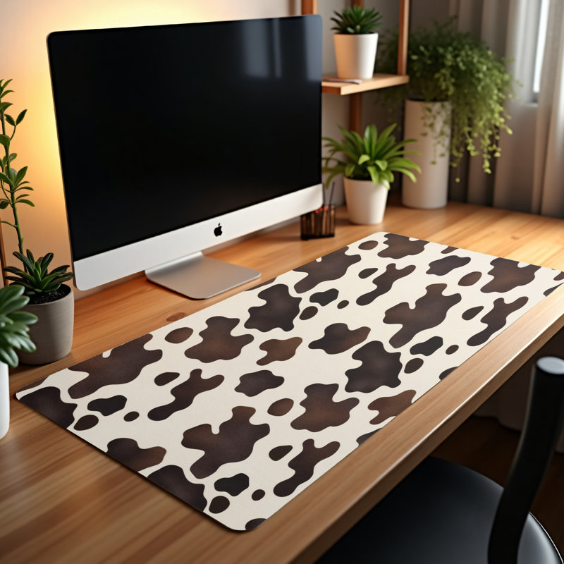 Polyester Desk Pad, 14.4x12.1