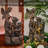 Indoor/Outdoor Resin 3-Tier Fairy Water Fountains Garden Statue With LED Light And Auto Pump