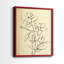 «Magnolia S croquis I», reproduction encadrée de qualité supérieure - prête à être accrochée - aucun clou requis - aucun clou requis-108034767-108034764