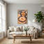 Art mural sur toile avec anneaux d'arbre-204566428