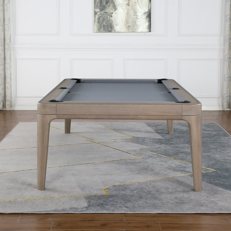 Playcraft Boca 8' Slate Pool Table with Professional Installation Included, Navy Blue, Dining Top Not Included