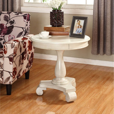 Classic End Table - 26" X 26", Graceful Appeal 26.5", Quality Wood