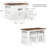 Posie Kitchen Island With 2 Stools-1430064965
