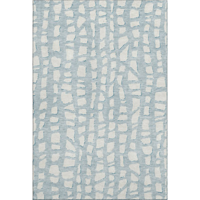 Premium Machine Washable Prisco Sky Rug