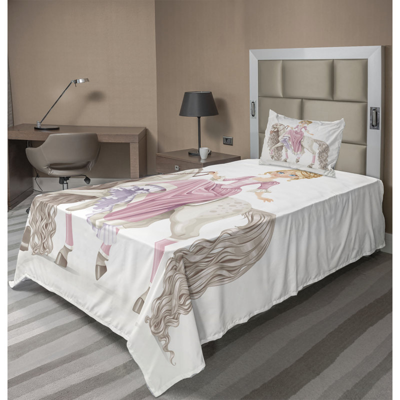 Microfiber Sheet Set, Twin Sheet Set + Fitted Sheet + 1 Pillowcase