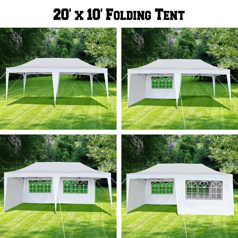 20 Ft. W x 10 Ft. D Aluminum  Party Tent