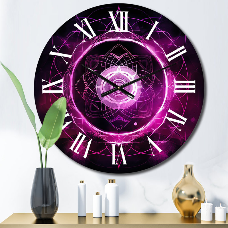 Metal Wall Clock, Medium