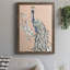 «Peacock in Gold IV», reproduction d'art sur toile simple-88378237-88378244