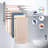4 Wall Towel Rack