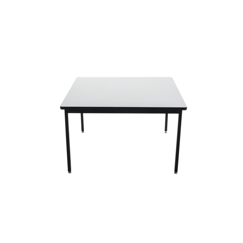 Table de bout en bout à souder pour table carrée 36", H 29 po x L 36 po x l 36 po