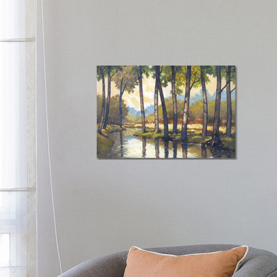 Trout Stream II 1 Piece Wrapped Canvas Painting