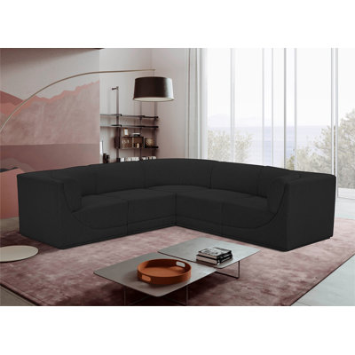Canapé modulaire rembourré 5 pièces Izick