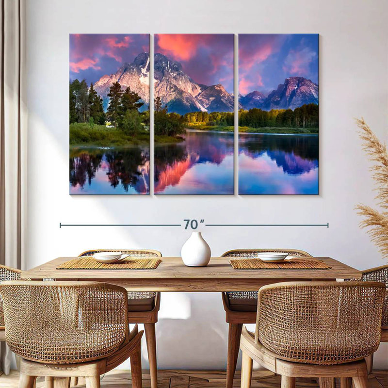 Alvord Oxbow Bend Sunrise Sky, H 42 po x l 65 po