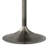 Osborne 36"W Genuine Marble And Iron Contemporary Dining Table With Pedestal Base
