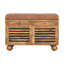 Oakridge Leather Shoe Cabinet