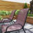 Outsunny Outdoor Dining Chairs Set of 4