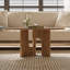 Table basse ronde en bois