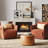 Danva Genuine Leather Ottoman-469730299