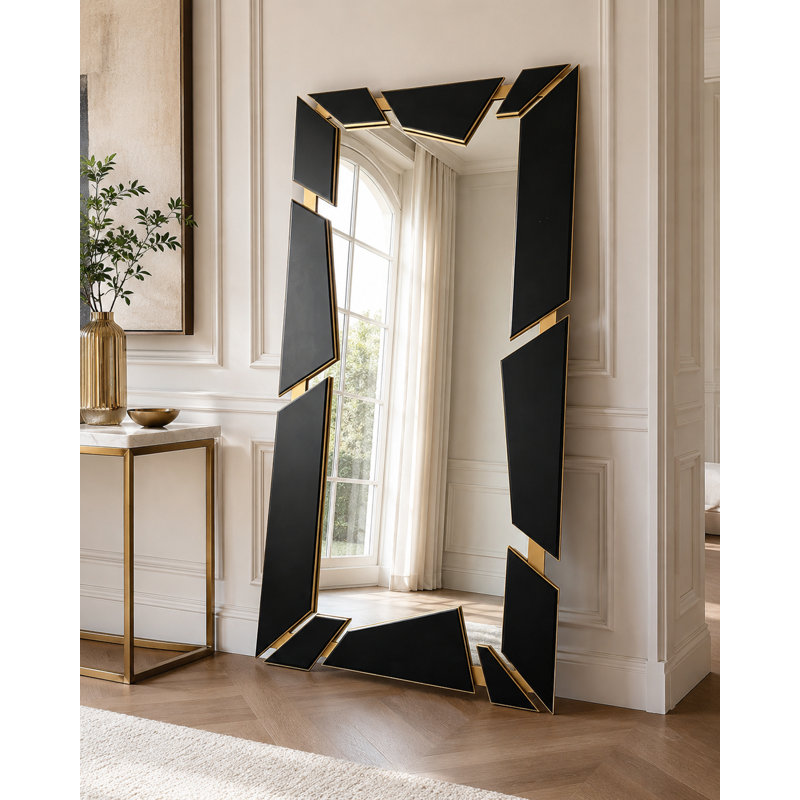 Rectangle Solid Wood Mirror