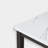 5-Piece Faux Marble Dining Set with 4 Padded Chairs, Modern Kitchen Table and Chair Set for Dining Room-1135002117-1085160857