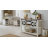 Yasmine 46" Farmhouse Console Table,Entryway Table  With Sliding Barn Door-1018145227