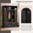 4-IN-1 Elegant 59" Wide Hall Tree With Golden Hooks & Handles-1720141893