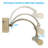 LED Picture Light, Swivel Metal Artwork Lamps, 15.75 Inch, 2700K/3000K/4000K Selectable, Plug-n-Play & Hardwire Art Lighting-33045765