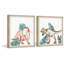 Webrook 2 Piece Wrapped Canvas Print-944315560