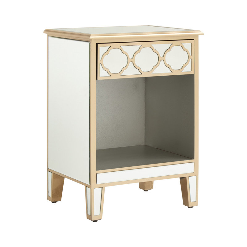 Brantley 50cm W Manufactured Wood Bedside Table